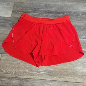 Lululemon Fast and Free High-Rise Classic Fit Split Shorts EUC